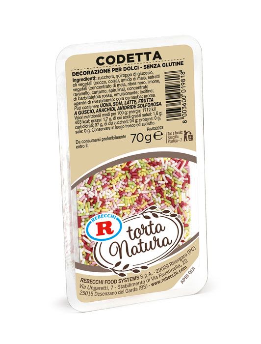 Codetta Torta Natura Rebecchi