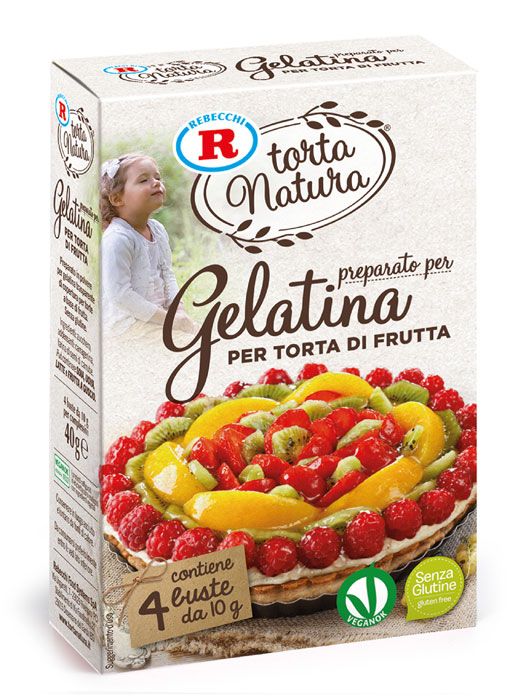 Gelatina per torte di frutto Torta Natura Rebecchi